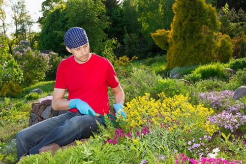 Professional fencing installation work in Morden Park