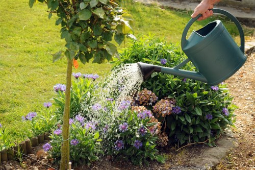 Charitable reuse and recycling of garden materials