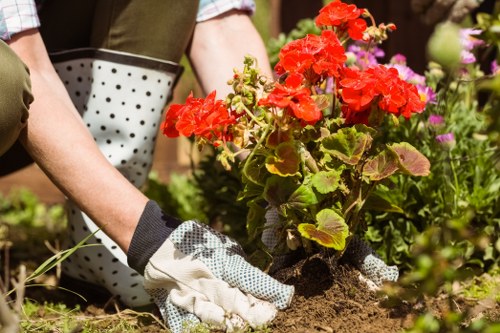 Secure checkout area for Gardeners Morden Park payments